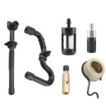 Pompe  huile de trononneuse, pompe  huile, pour stihls ms180 ms170 018 017 kit de filtration de flexible ...