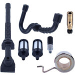 Pompe � huile vis sans fin filtre de conduite de carburant pour stihl ms180 ms170 018 017 pi�ces de rechange ...