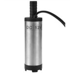 Pompe immerg�e, pompe �lectrique submersible en acier inoxydable - k�ros�ne eau huile 12 litres / min ...