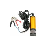 Snq - pompe immerge, pompe submersible 12v pour le pompage de l'eau de gasoil 38mm pompe de transfert ...