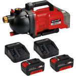 Pompe de jardin sans fil einhell aquinna 36 / 30, + 2x kit de d�marrage