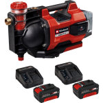 Pompe de jardin sans fil einhell aquinna 36 / 38 f led automatic + 2x kit de d�marrage
