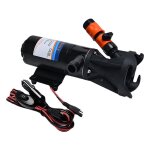 Pompe macratrice pour camping - car 12v auto - amorante, entre d'eau de 3 pouces, pompe  eaux uses ...