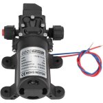 Pompe immerge  membrane auto amorante, pompe a eau camping car, dc 12v 70w 0. 9mpa 4 - 6l / min pompe ...