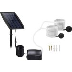 Pompe � oxyg�ne solaire enfichable 2. 5w, pompe bassin solaire, a�rateur d'aquarium, pompe � air, a�rateur ...