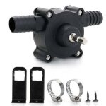 Pompe de perceuse �lectrique, pompe � eau mini pompe de perceuse �lectrique � main pompe auto - amor�ante ...