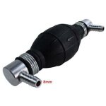 Pompe poire d'amorage pour systme alimentation carburant gasoil essence diesel 8mm coude 90 universel ...