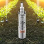 Pompe de puits profond pompe submersible pompe de puits solaire en acier inoxydable outil d'extraction ...