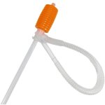 Pompe  siphon manuelle - tuyau a siphonnage essence ou gasoil & eau - pompe de transfert & transvasement ...