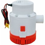 Pompe submersible 12 v 3700 gph 40 mm pompe de cale bateau 12v pour caravane, camping, bateau, piscine ...