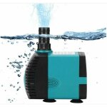 Pompe submersible 800l / h 15w pour aquarium, fontaine de jardin, piscine, fish tank, systmes hydroponiques, ...