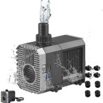 Pompe submersible pour aquarium, 3000 litres / heure, 55 watts, pour tang, filtre de fontaine, chj - ...