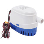 Pompe submersible cc, interrupteur � flotteur de pompe de cale automatique cc facile � transporter int�gr� ...