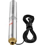 Mophorn pompe submersible pour puits profonds, 750 w 230 v 60 hz, dbit maximal de 7, 1 m / h, hauteur ...