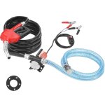 Mophorn - pompe de transfert de carburant lectrique 12v dc 8 gpm 1 / 6 hp avec long tuyau d'entre et ...