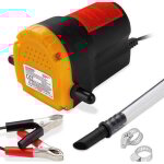 Pompe � vidange extraction huile diesel aspiration vidange auto huile 12v 80w