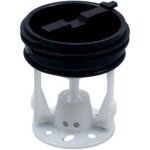 Pompe de vidange de lave - linge, couvercle de bouton, joint de sortie de vidange, filtre  peluches ...