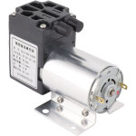 Pompe � vide 12 v, mini pompe � vide sans huile, pression n�gative 65 - 120 kpa, d�bit 5 l / min, avec ...