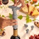 Innovagoods - pompe a vide et bouchons a vin winuum 4 bouchons 79716773 79716773 79716773 79716773 79716773 ...