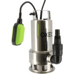 Oxeo - pompe vide cave 1100w - corps inox - eaux charges - inondation - hauteur refoulement 9, 5m - ...