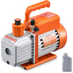 Pompe a vide climatisation, 99 l / min, pompe a vide frigoriste cvc palettes rotatives 1 etage, avec ...