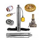 Pompe profonde avec flotteur 1500w 75m pression hydrophone