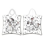 Poncho de douche avec capuche en coton 'les 101 dalmatiens' - blanc - 50 x 115 cm - livraison gratuite ...