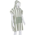 Poncho de plage wili vert cladon 80x100cm atmosphera crateur d'intrieur