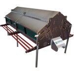 Pondoir collectif pour 240 poules