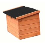 Pondoir suppl�mentaire pour poulailler gaulois ii toit shingle noir