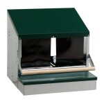 Pondoir volailles collectif en mtal longueur 50cm - gaun