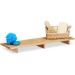 Pont de baignoire tablette de bain porte - savon support en bois de bambou hxlxp: 6 x 70 x 22 cm moderne ... Pont de baignoire tablette de bain porte - savon support en bois de bambou hxlxp: 6 x 70 x 22 cm moderne ...