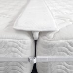 Pont de lit de 25, 5 cm - connecteur de matelas pour faire des lits jumeaux dans king - cale matelas ...