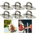 Pontet en acier plaques � ?illets en acier inoxydable acier inoxydable bateau oeil plaque kit de fixation ...