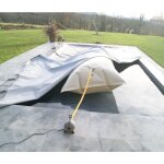 Coussin gonflable d'hivernage piscine flot'up sup - lg 2m, diamtre 1m - pour bche couverture de piscine ...