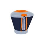 Diffuseur de chlore flottant 3 en 1 pour piscine - thermomètre intégré + pince - unité - poolco Diffuseur de chlore flottant 3 en 1 pour piscine - thermomètre intégré + pince - unité - poolco