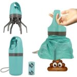 Pooper scooper, no touch poop scooper portable pour petits, moyens et grands chiens, ramasseur de d�jections ...