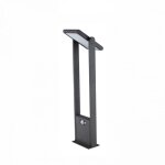 Beneito faure - popa spot � �nergie solaire noir 60 cm 4000k luminaire de jardin