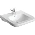 Porcher - lavabo matura 2 perc 1 trou avec trop plein 67x60