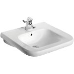 Porcher - lavabo matura 2 percé 1 trou avec trop plein 67x60 Porcher - lavabo matura 2 percé 1 trou avec trop plein 67x60