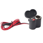 Port d'alimentation usb pour t�l�phone 12 - 45v, prise allume - cigare pour moto, moto, scooter