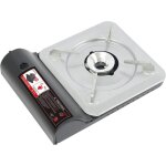 Portable camping r�chaud, r�chaud � gaz 3500w avec plaque de gril et �tui, r�chaud de camping au butane ...