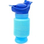 Portable petit pot  urine toilettes, urinoir d'urgence pour hommes, toilette de poche 750ml urinoirs ...