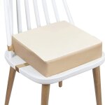 Portable r�hausseur coussin de si�ge chaise haute lavable avec boucle de s�curit� pour repas voyage de ...