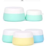 Portable silicone cosm�tique vide pot, bocal de voyage cr�me baume maquillage r�cipient de shampooing ...