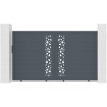 Casanoov - portail aluminium coulissant sunny 300x180cm
