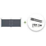 Casanoov - portail battant lectrique life 400x160cm + motorisation ranger b150