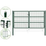 Casanoov - portail battant grillag razo 300x160cm vert