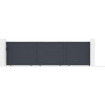 Casanoov - portail coulissant 6m eiger h. 160cm aluminium