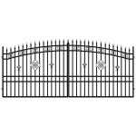 Viva - portail greta lux 3 double battant 4 m